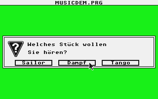 Jörg Lohse Demodisk atari screenshot